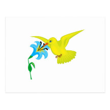HarmoniHummingbird Vykort