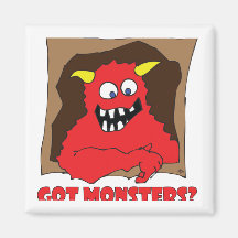 HarMONSTER Kylskåpmagneter