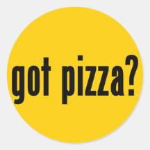 harpizza? klistermärken
