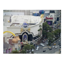 Harrahs den Las Vegas antennen beskådar vykort