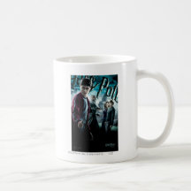 Harry Potter med Dumbledore Ron och Hermione 1 Kaffe Kopp