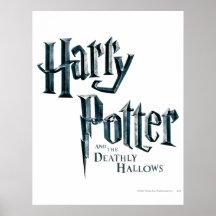 Harry Potter och det Deathly Hallows logotyp 1 Print