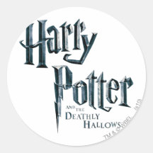 Harry Potter och det Deathly Hallows logotyp 1 Klistermärke
