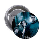 Harry Potter Ron Hermione i skog knappar
