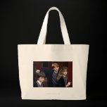 Harry, Ron och Hermione tyg kassar
