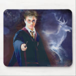Harrys Potter fullvuxen hankronhjort Patronus musmattor