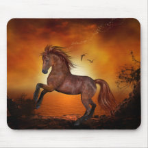Häst Mousepad Musmatta