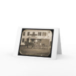 Häst- och vagnsDaguerreotype 1853 kort