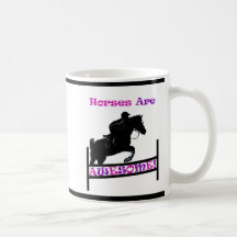Hästar är enorma kaffe koppar