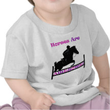 Hästar är enorma tee shirts