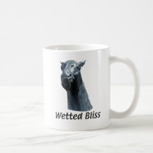 Hästar - på fritid - Blöta-Salighet Kaffe Mugg