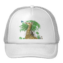 Hatt för giraffSafaridjungel Trucker Keps