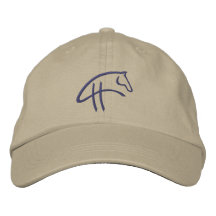 Hatt för Hamell hästlogotyp