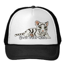 Hatt för vittigerunge baseball hat