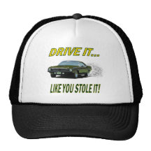 Hatt med "DREV DET…", design Baseball Hat