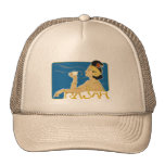 Hatt:  VintageRajah kaffe Mesh Kepsar