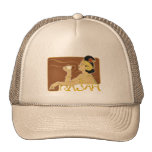 Hatt:  VintageRajah kaffe Trucker Kepsar