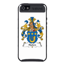 Hatten familjvapensköld iPhone 5 skydd