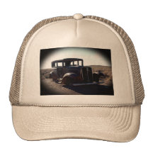Hattfoto av den gammala bilen baseball hat