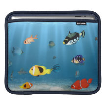 Hav av fisken sleeves för iPads
