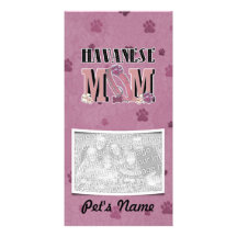 Havanese MAMMA Fotokort Mall