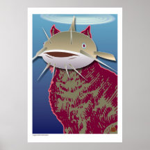 Havskatt-Tryck Posters