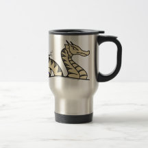 Havsorm - återvinningsbar travel mug kaffe mugg