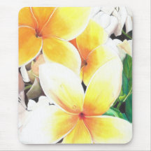 Hawaiansk blomma mus mattor