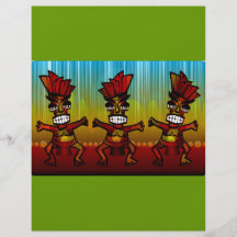 hawaiansk Tiki manar för 1312743176_Vector_Clipart Personliga Flygblad