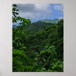 Hawaianska Ko'olau berg Print
