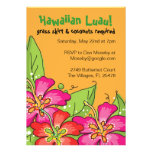 Hawaianska Luau! Inbjudningar