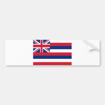 Hawaii flagga bildekal
