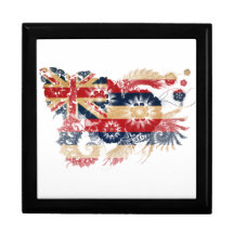 Hawaii flagga minnessak