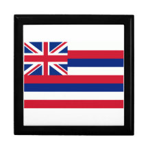 Hawaii flagga prydnadslåda
