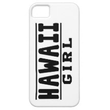 Hawaii flickadesigner iPhone 5 Case-Mate fodral