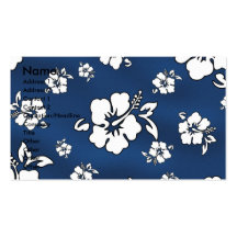 Hawaii glitter visitkort