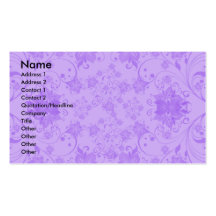 Hawaii glitter visitkort