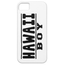 Hawaii pojkedesigner iPhone 5 fodral