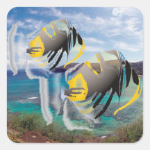 Hawaii startar fisken klistermärken