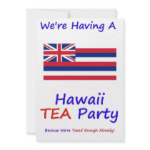 HAWAII T.E.A. FESTA INBJUDAN