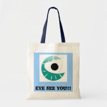 Haweyeii kopierar, ögat ser dig!!! tote bags