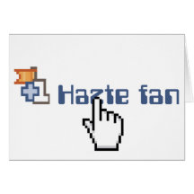 Hazte fläkt hälsningskort