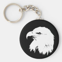 Head keychain för örn nyckelringar
