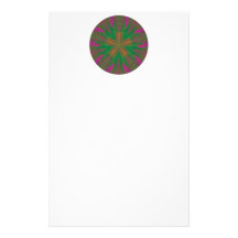 Healing Hands Mandala Customized Stationery