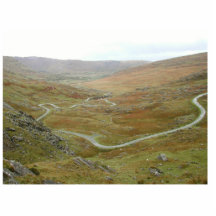 Healy passerar, den Beara peninsulan, Ireland. Photo Sculptures