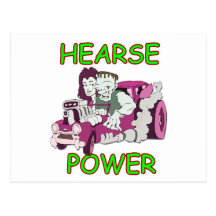 Hearsen driver vykort