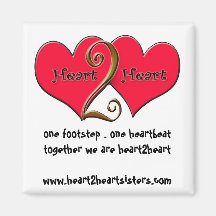 heart2heart-magnet magnet för kylskåp