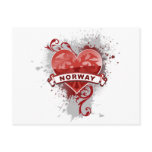 Heart Norway Post Cards