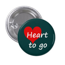 heart to go weiß anstecknadelbutton