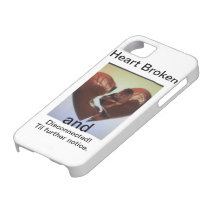 Heartbroken fodral för hardshell 1phon5 iPhone 5 skydd